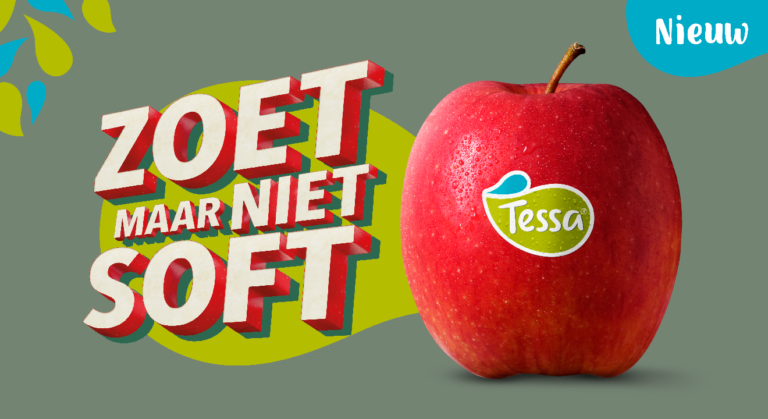 Tessa, een nieuwe volzoete appel van Nederlandse bodem